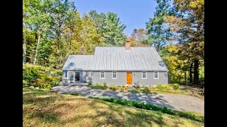 SOLD  Custom Built Cape with Barn amp Studio in Ashfield Mass [upl. by Nolita]