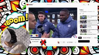 Mr Mime Reaction Marcus Thuram Alessandro Bastoni [upl. by Floyd792]