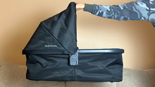 UPPAbaby Bassinet Review  How To Use With Stroller and Bassinet Stand [upl. by Esra386]