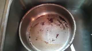 How to clean stainless steel Pans [upl. by Ttcos]