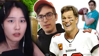 39daph reacts to I ate like Tom Brady for a month by Drew Gooden  daph reacts [upl. by Menell107]