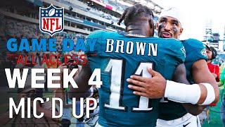 NFL Week 4 Micd Up quotmy fantasy team is going off right nowquot  Game Day All Access [upl. by Nairbo]