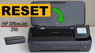 HP OfficeJet 250 Printer Reset To Factory Default [upl. by Ztnahc564]