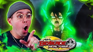 KYOYA INSANE TRAINING  Beyblade Metal Fusion Episode 8 REACTION [upl. by Chantalle]