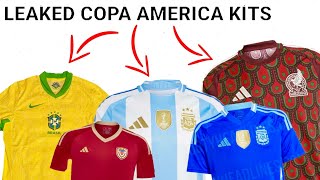 Ranking Every LEAKED Copa America Kit [upl. by Nedgo]