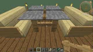 Minecraft Tutorial  Wie baue ich einen Tisch New HD [upl. by Sophronia]