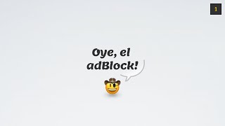 1 Plugin inverso de AdBlock Cómo te quedas [upl. by Atneciv]