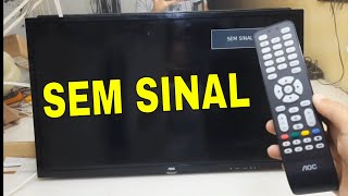 TV AOC SEM SINAL [upl. by Sewel]