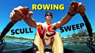 Scull vs Sweep Rowing Rowing Vlog 002 [upl. by Stephenie962]