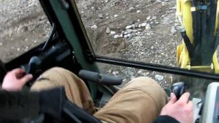 Yanmar VIO35  Excavating Controls  SAE [upl. by Neall]