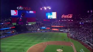 Citi Field 🏟️⚾️🍎 NY METS Stadium Big lights for a big game mlb mets phillies [upl. by Ahsieyn]