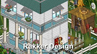 How to BUILD a Habbo American House [upl. by Ednil]