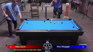 Mike Davis Jr vs Rick Winpilgler 9th Annual Dick Cox Bar Box Open [upl. by Cleasta749]