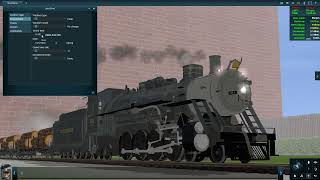 Trainz A New Era Clinchfield 311 Logging Train PLEASE COMMENT [upl. by Ennaxor321]