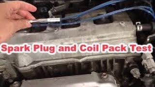 How to Test Toyota Camry Ignition Coil and Spark Plugs [upl. by Nishom]