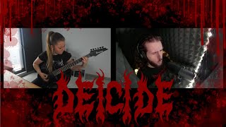 Deicide  Homage for Satan guitarvocal cover [upl. by Danelle825]