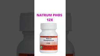 NATRUM PHOS 12X hyperacidity gastritis abdomenpain youtubeshorts viralvideo saishreehomoeo [upl. by Lonyer347]