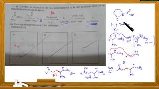 Síntesis del aminoácido prolina a partir del nitroacetato de metilo [upl. by Ettegdirb]