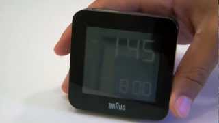 Review Braun Global Radio Controlled Digital Alarm Clock [upl. by Montagu811]