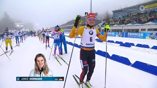 Biathlon  quot Massenstart Damen quot  Oberhof 2020  quot Mass Start Women quot [upl. by Latsyrk148]