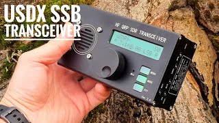 uSDR Pocket 8band SSBCW QRP TRANSCEIVER [upl. by Hasty]