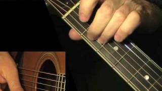 HOUSE OF THE RISING SUN Flatpicking Guitar Lesson  TAB by GuitarNick [upl. by Eseneg]