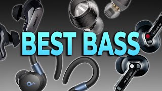 Top 10 Earbuds for BASS HEADS in 2024 [upl. by Ahsimot]