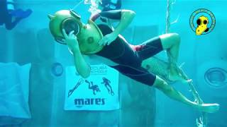 Monte Mare advanced underwater walk skills [upl. by Abehsile989]