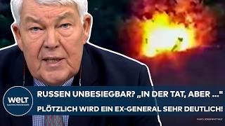 PUTINS KRIEG Russen unbesiegbar quotIn der Tat aber quot Plötzlich wird ein ExGeneral sehr deutlich [upl. by Leehar]