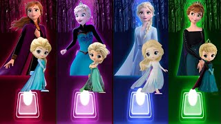 Disney Princesses Songs on YouTube  Let It Go Vs Anna Vs Into The Unknown Vs Frozen  Who is Best [upl. by Sugden]