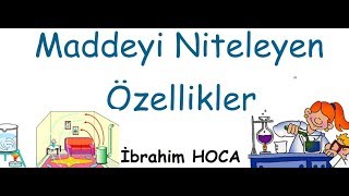 4 Sınıf Fen Bilgisi Maddeyi Niteleyen Özellikler [upl. by Nosnek644]