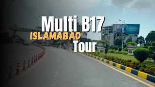 B17 multi gardens islamabad  site visit  latest update complete tour [upl. by Surad]