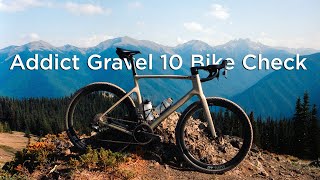 Alexs Addict Gravel 10 Bike Check [upl. by Bradwell442]