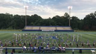 Mooresville NC High School Marching Band quotFull Swingquot early season exhibition [upl. by Cliffes]