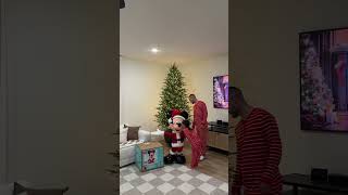 Next up decorating the Christmas tree Can you guess the theme christmastree singledad [upl. by Dreda]