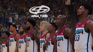 NBA 2K25  Heart of the Dynasty  FIBA 23 Gameplay [upl. by Chi]