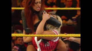 WWE NXT  Kaitlyn vs Maxine [upl. by Adnwahs348]