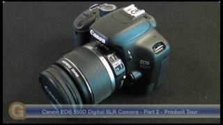 Canon EOS 550D T2i Digital SLR Camera  Part 2  Product Tour [upl. by Abigael444]