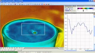 thermoIMAGER TIM 160  coffee cup in 450 ms [upl. by Teufert935]