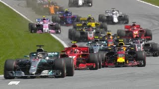 2018 Austrian Grand Prix Race Highlights [upl. by Cohen]