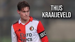 Thijs Kraaijeveld • Feyenoord Rotterdam • Highlights Video [upl. by Aneral]