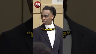 YNW Melly tries to calm down his mom during his trial 👀 [upl. by Adaner]