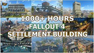 What 1000 Hours of Fallout 4 Settlement Building Looks Like [upl. by Ecidnak234]