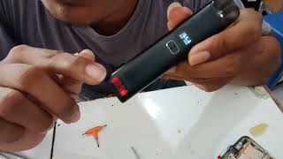 URSA NANO PRO No Atomizer lampu kedip merah [upl. by Ecilahs]