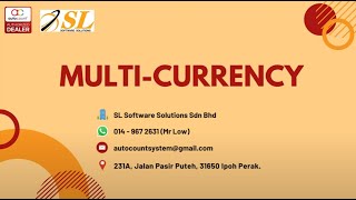 AutoCount MultiCurrency Module Simplify International Transactions [upl. by Dina]