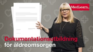 Dokumentationsutbildning för äldreomsorgen  Onlineutbildning [upl. by Ille]