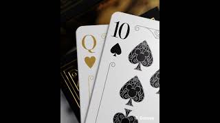 Disney Mickey Mouse Inspired Black And Gold Playing Cards By Bicycle [upl. by Aed]