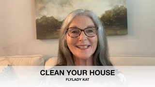 CLEAN YOUR HOUSE  FLYLADY KAT flyladykat [upl. by Sumaes]