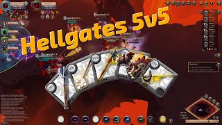 quotBullyingquot Meta in Hellgates 5v5  PVP  Albion Online [upl. by Kort432]