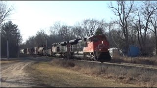 CN Manifest Train in Dellwood MN  3124 [upl. by Wimsatt206]